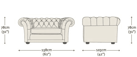 Churchill 1.5 Seater