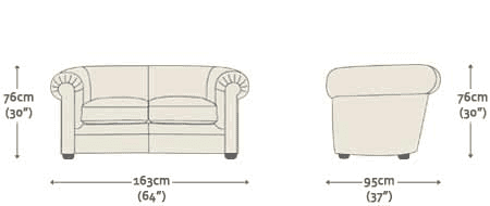 Hampton 2 Seater