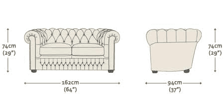 Knightsbridge 2 Seater