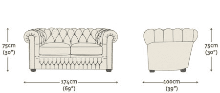 Knightsbridge 2 Seater Sofa Bed