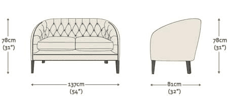Mayfair 2 Seater