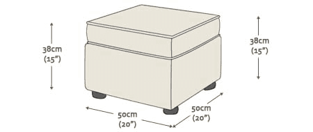 Plain Pouffe Box