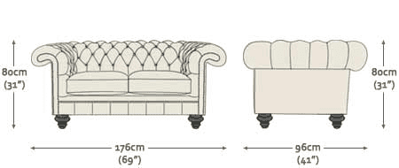 Rochester 2 Seater