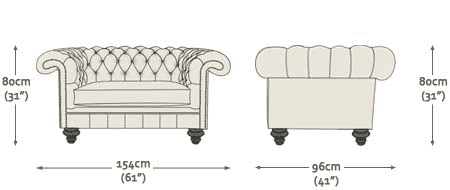 Rochester 1.5 Seater