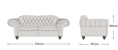 Claridge 3 Seater
