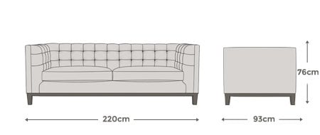 Langham 3 Seater