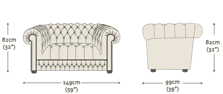 Belgravia 1.5 Seater