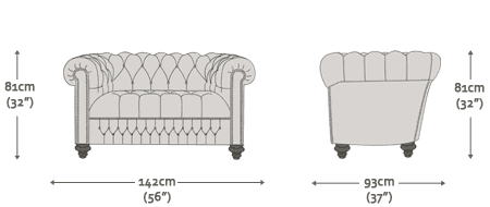 Clarendon 1.5 Seater