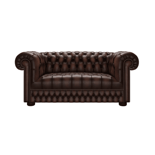 Belgravia 2 Seater Sofa Antique Brown
