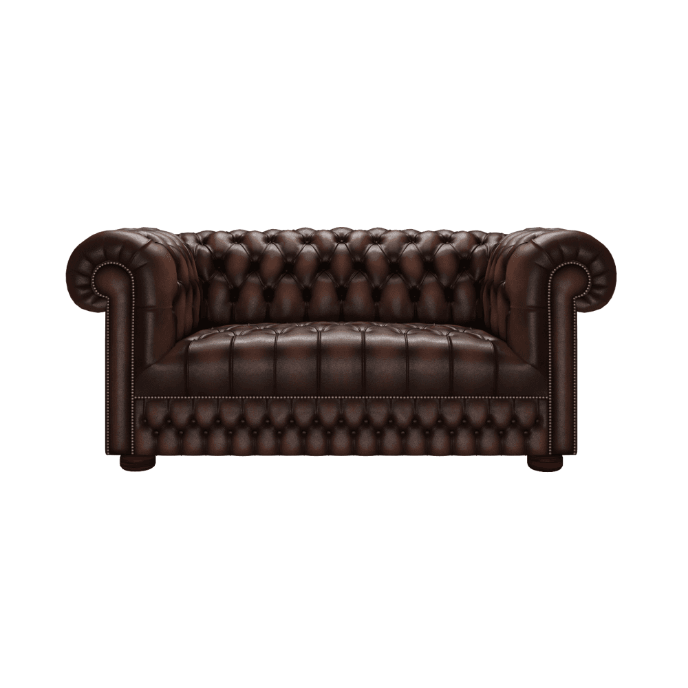 Belgravia 2 Seater Sofa Antique Brown
