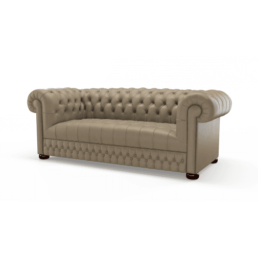 Belgravia 3 Seater Sofa Altara Mushroom