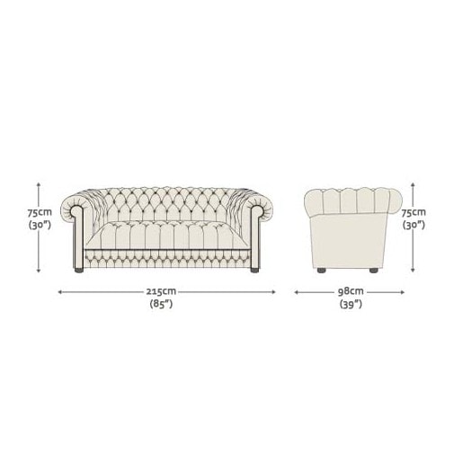 Belgravia 3 Seater Sofa Cayman Deep Celadon