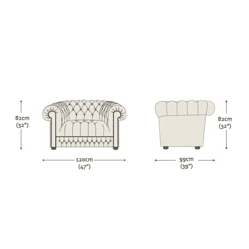 Belgravia 4 Seater & Chair Amalfi Salsa Speckled Gold Studs
