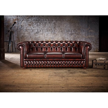 Chesterfield 3 Seater Sofa Bed