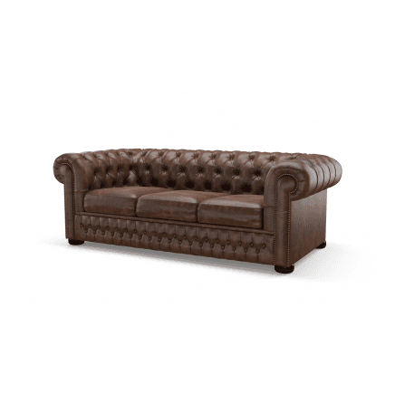 Chesterfield 3 Seater Sofa Bed