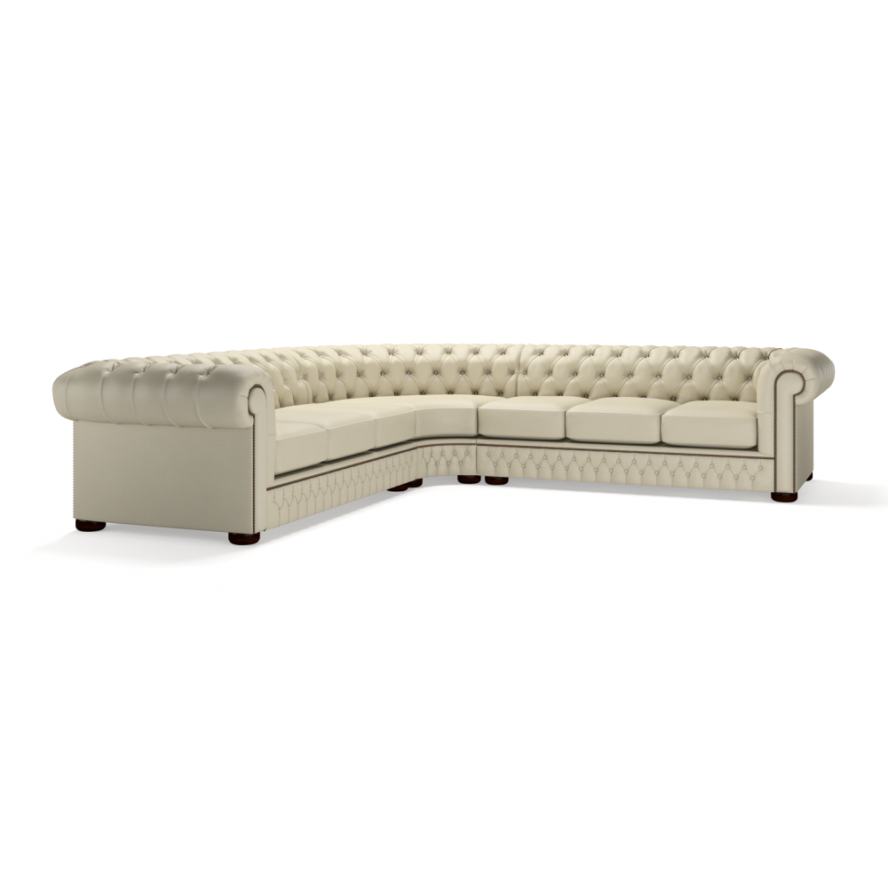 Canapé d’angle Chesterfield (3x3)