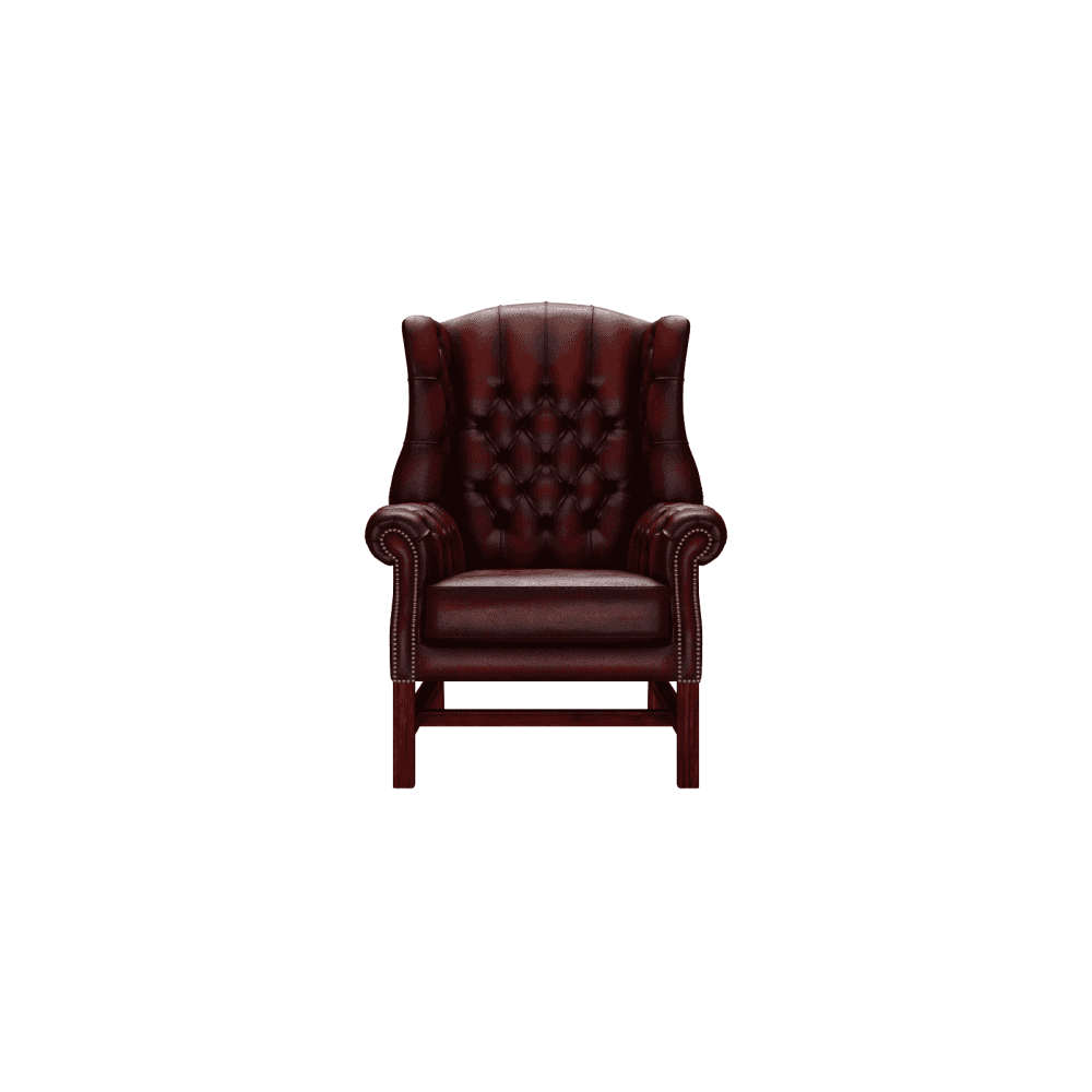 Georgian Chair Antique Red 