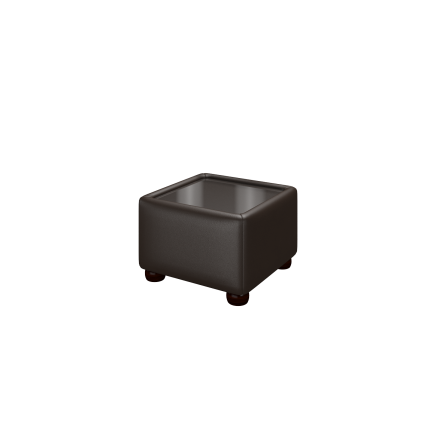 Pouf avec plateau