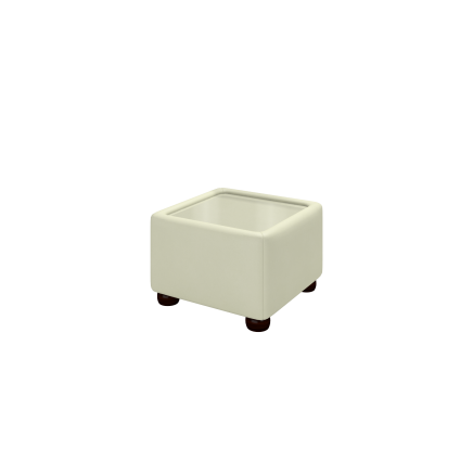 Pouf avec plateau