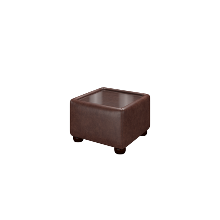 Pouf avec plateau