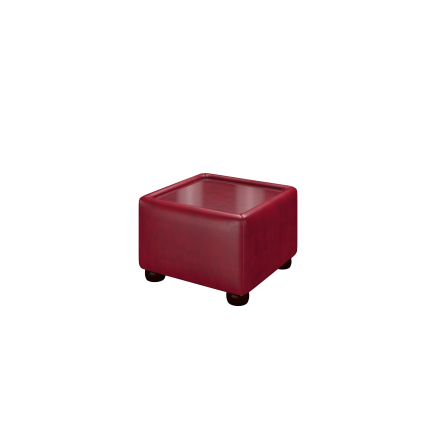 Pouf avec plateau