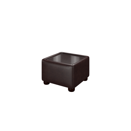 Pouf avec plateau