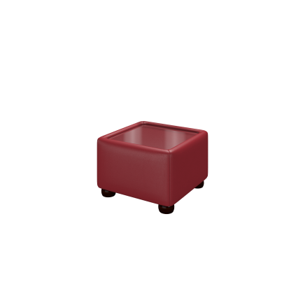 Pouf avec plateau