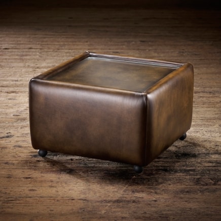 Pouf avec plateau