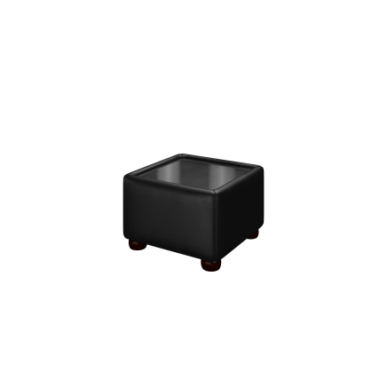 Pouf avec plateau