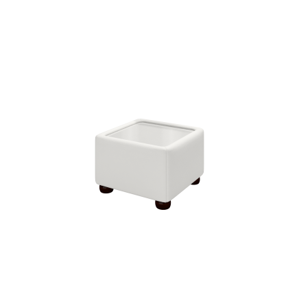 Pouf avec plateau