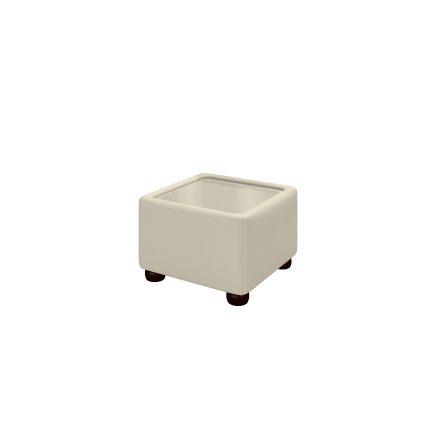 Pouf avec plateau