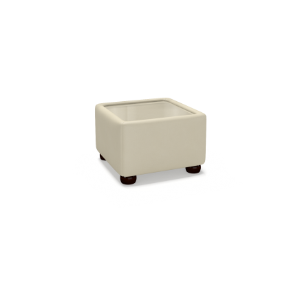 Pouf avec plateau