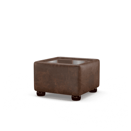 Pouf avec plateau