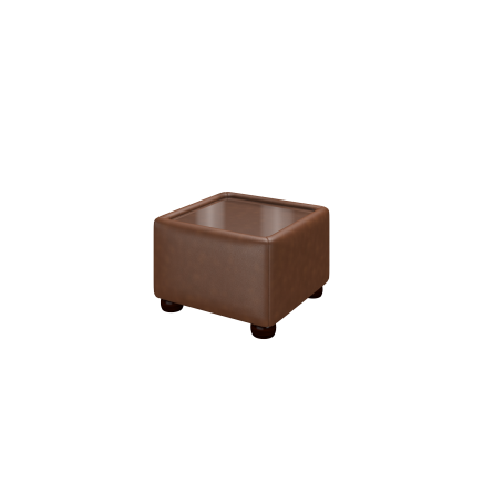 Pouf avec plateau
