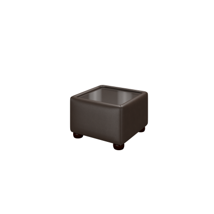 Pouf avec plateau