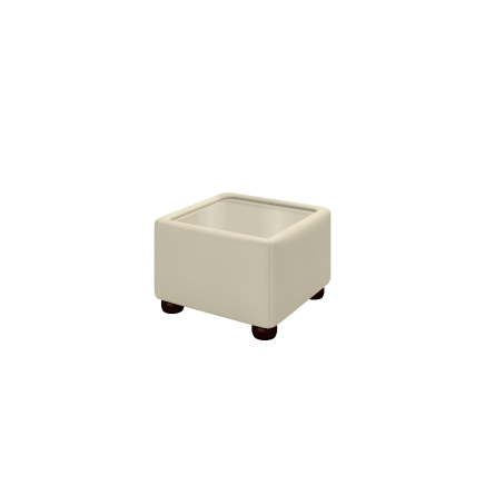 Pouf avec plateau
