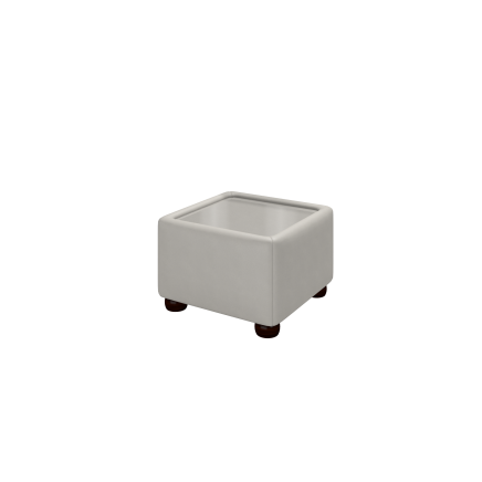 Pouf avec plateau