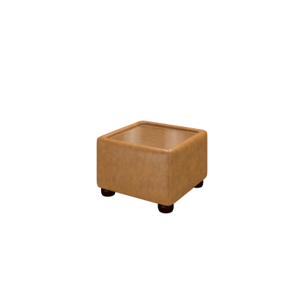 Pouf avec plateau