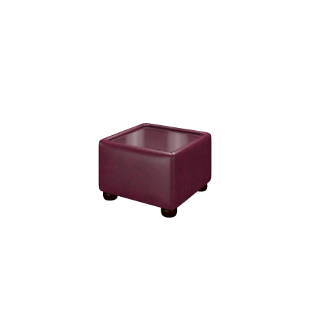 Pouf avec plateau