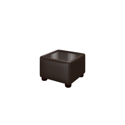 Pouf avec plateau