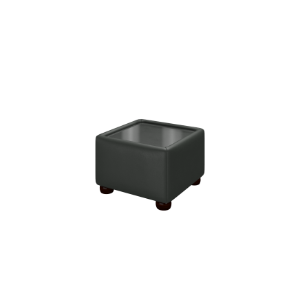 Pouf avec plateau