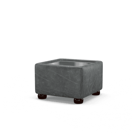 Pouf avec plateau