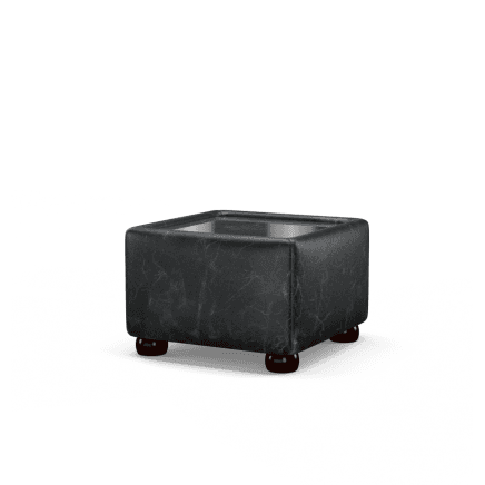 Pouf avec plateau