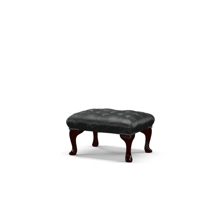 Queen Anne Footstool