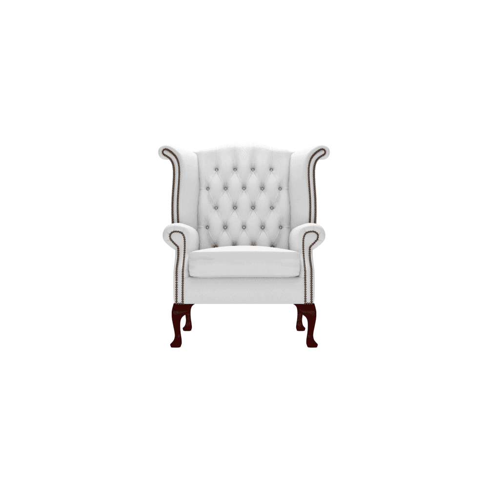 Scroll Chair Shelly Winter White