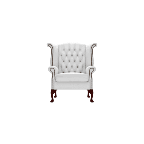 Scroll Chair Shelly Winter White