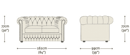 Ellington 2 Seater Sofa Bed