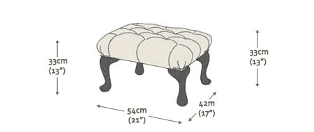 Queen Anne Footstool