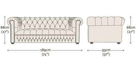 Stanhope 3 Seater
