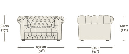 Stanhope 1.5 Seater